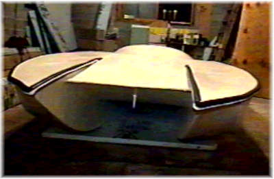 the first hull is almost ready to float