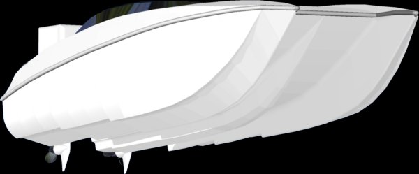 Cat 189 airborne (three dimensional model)